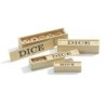 Dadi in legno 20 mm, 5 dadi