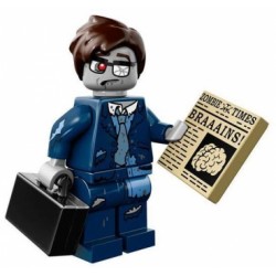 LEGO Minifigures Série 14 71010 Homme d'affaire zombie
