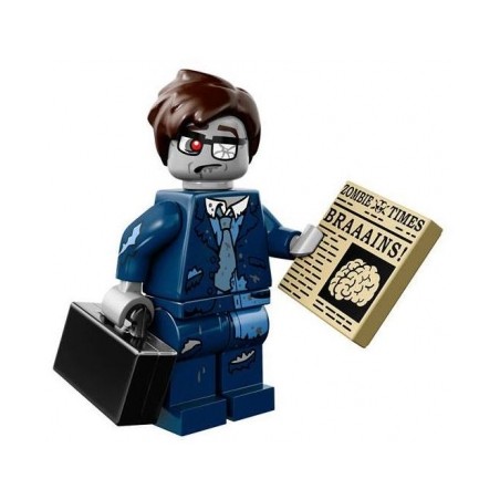 LEGO Minifigure Serie 14 71010 Uomo d'affari zombie