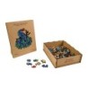 Artefact puzzle en bois 2 en 1 Paon 132 pcs