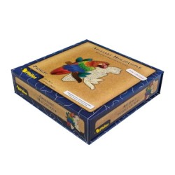 Artefact puzzle en bois 2 en 1 Perroquet 172 pcs