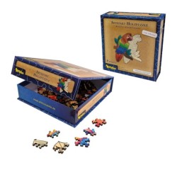 Puzzle in legno Artefact 2 in 1 Pappagallo 172 pezzi