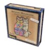 Artefakt Holzpuzzle 2 in 1 Katze 160 Teile