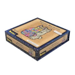 Artefact puzzle en bois 2 en 1 Chat 160 pcs