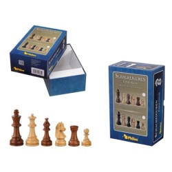 Schachfig. Sigismund, KH 83mm, gewichtet, in Setup Box