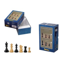 Schachfig. Hadrian, KH 90mm, gewichtet, in Setup Box