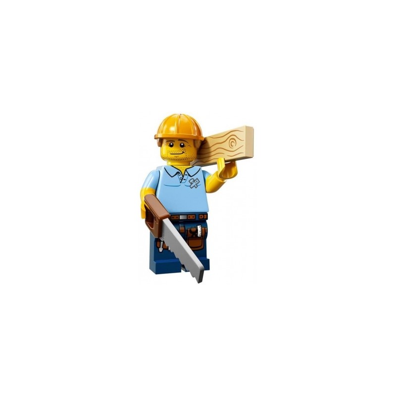 LEGO Minifigure Serie 13 71008 Carpentiere