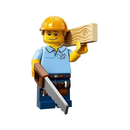 LEGO Minifigure Serie 13 71008 Carpentiere