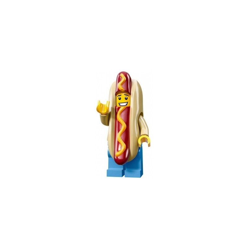 LEGO Minifigure Serie 13 71008 Uomo travestito da hot dog