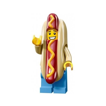 LEGO Minifigure Serie 13 71008 Uomo travestito da hot dog