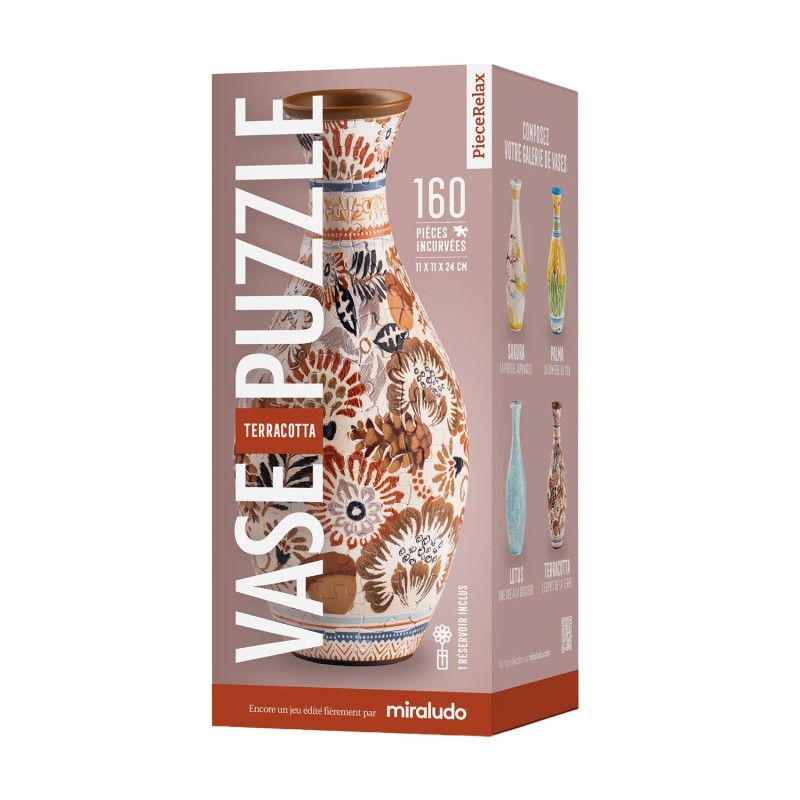 Vase Puzzle - Terracotta (französische Ausgabe)