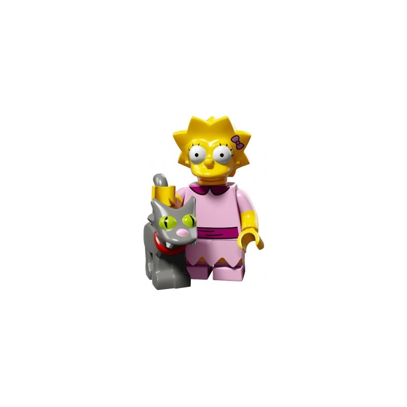 LEGO Die Simpsons Minifiguren Serie 2 71009 Lisa Simpson mit Schneeball