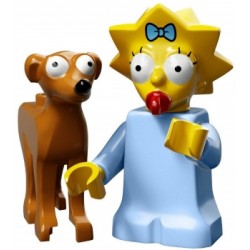 LEGO Die Simpsons Minifiguren Serie 2 71009 Maggie Simpson mit Kobold