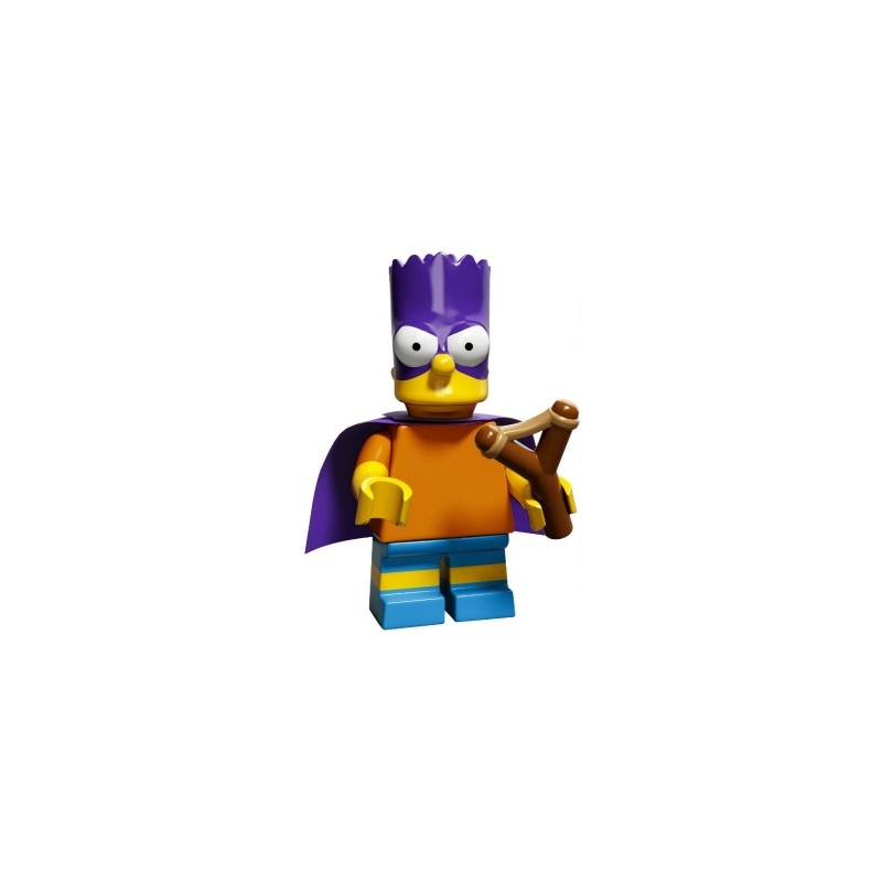 LEGO I Simpson Minifigure Serie 2 71009 Bart Simpson travestito da Bartman