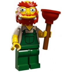 LEGO Die Simpsons Minifiguren Serie 2 71009 Hausmeister Willie