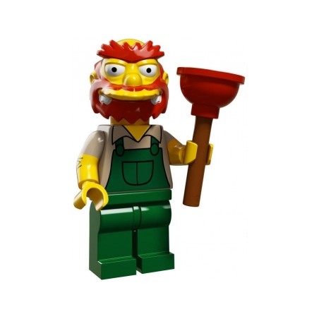 LEGO I Simpson Minifigure Serie 2 71009 Giardiniere Willie