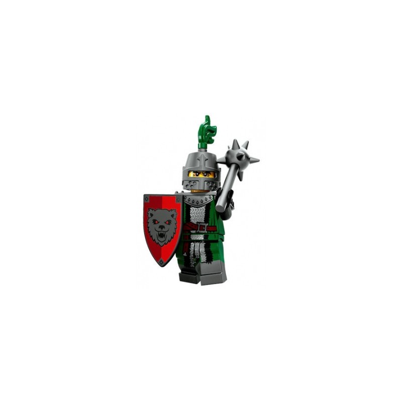 LEGO Minifigure Serie 15 71011 Cavaliere nero