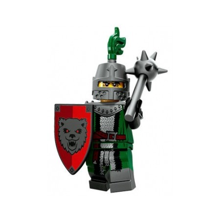 LEGO Minifigure Serie 15 71011 Cavaliere nero