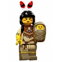 LEGO Minifiguren Serie 15 71011 Stammesfrau