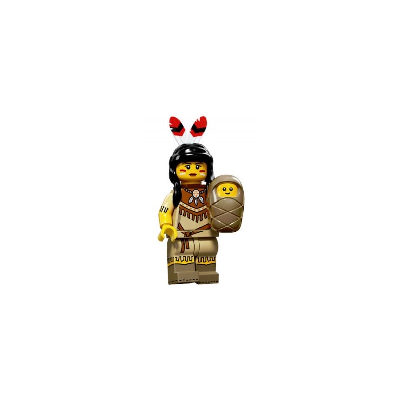 LEGO Minifiguren Serie 15 71011 Stammesfrau