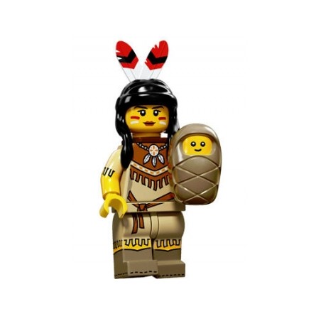 LEGO Minifiguren Serie 15 71011 Stammesfrau