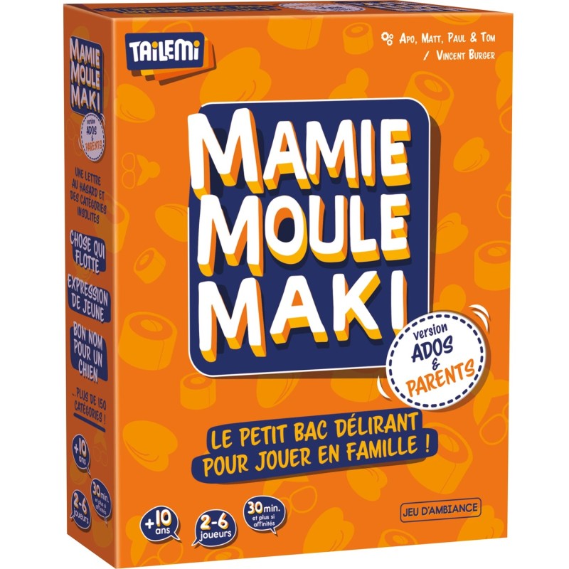 Mamie Moule Maki - Ados & Parents (französische Ausgabe)