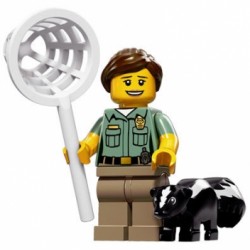 LEGO Minifigure Serie 15 71011 Guardiana della fauna