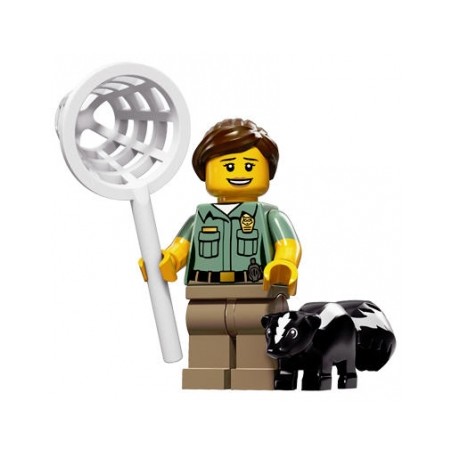 LEGO Minifigure Serie 15 71011 Guardiana della fauna