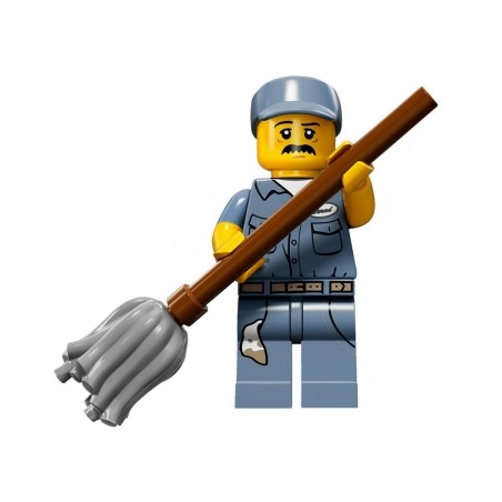 LEGO Minifiguren Serie 15 71011 Putzmann