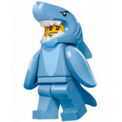 LEGO Minifigure Serie 15 71011 Uomo travestito da squalo