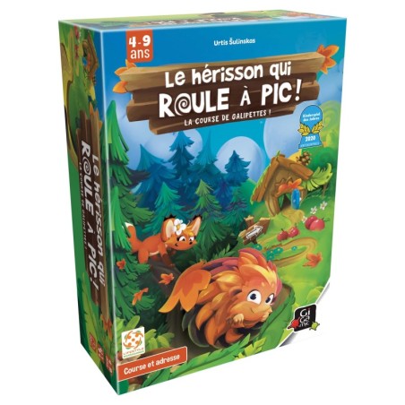 Le hérisson qui roule à pic!
