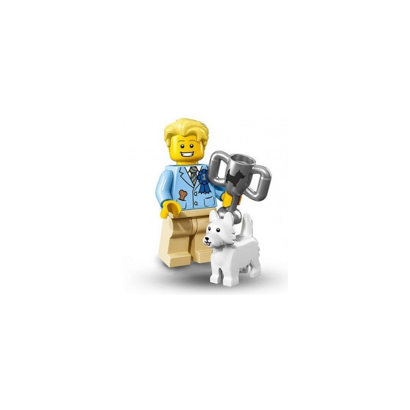 LEGO Minifigure Serie 16 71013 Vincitore della mostra canina