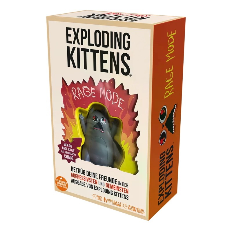 Exploding Kittens Rage Mode (édition allemande)