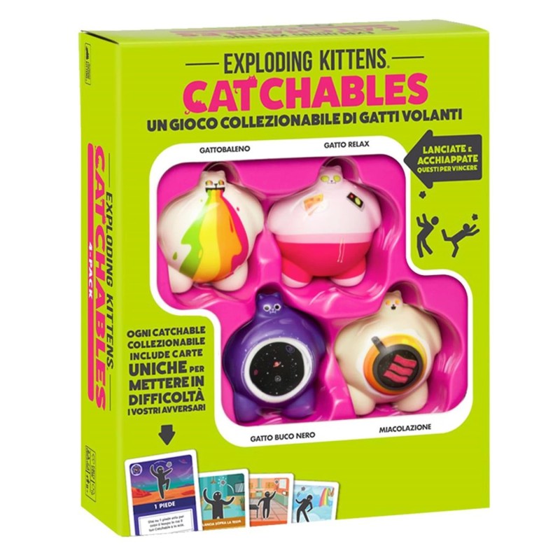 Cat'Chables 4-Pack Gioco di Gatti Volanti (edizione italiana)