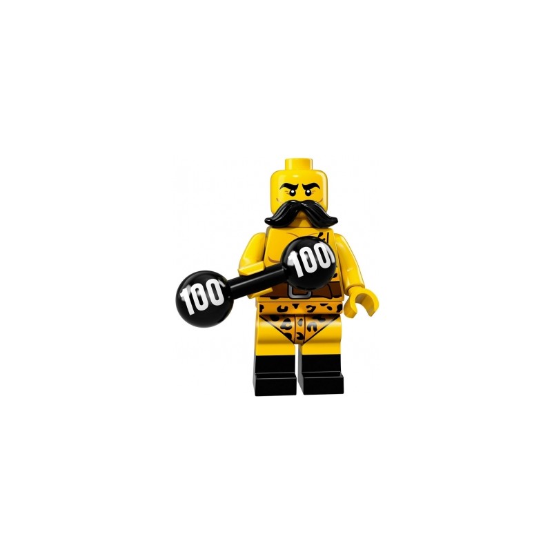 LEGO Minifigure Serie 17 71018 Uomo forzuto del circo