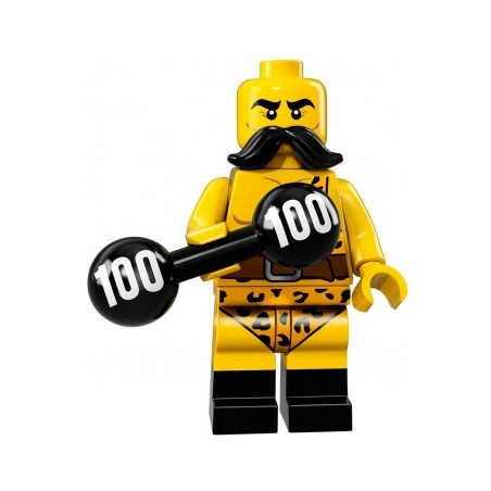 LEGO Minifigure Serie 17 71018 Uomo forzuto del circo