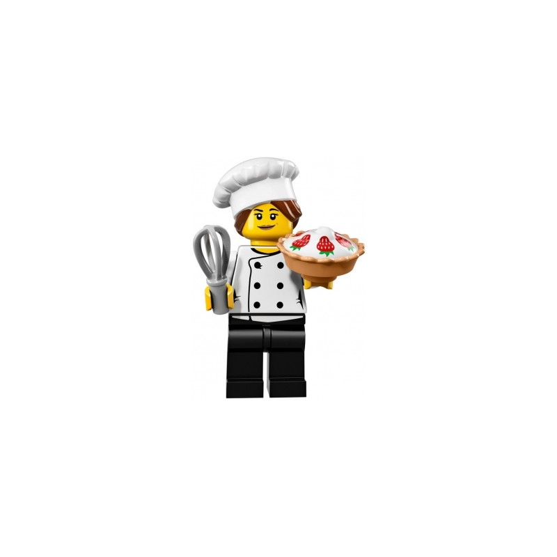 LEGO Minifigure Serie 17 71018 Chef gourmet