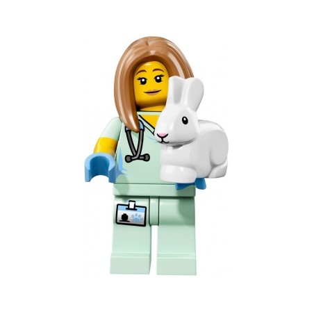 LEGO Minifigure Serie 17 71018 Veterinaria