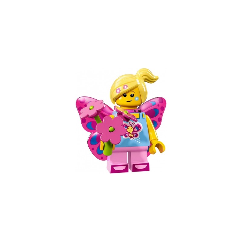 LEGO Minifigure Serie 17 71018 Ragazza travestita da farfalla