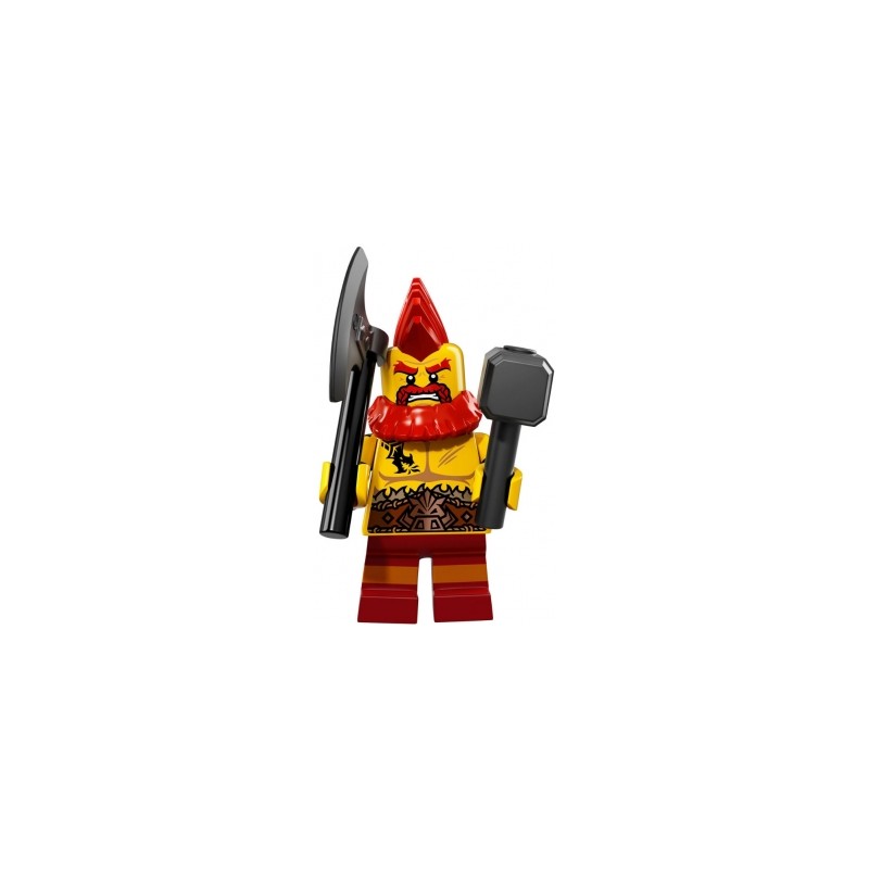 LEGO Minifiguren Serie 17 71018 Kampfzwerg