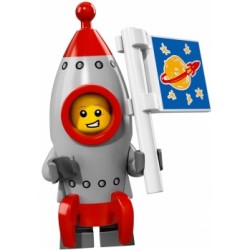 LEGO Minifigure Serie 17 71018 Ragazzo travestito da razzo