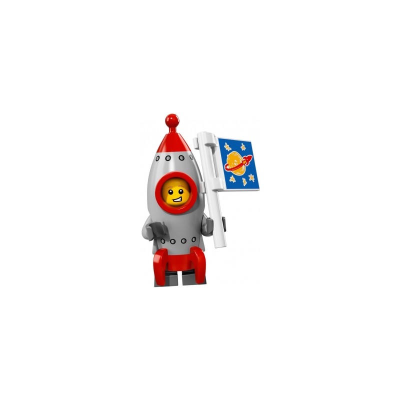 LEGO Minifiguren Serie 17 71018 Junge im Raketenkostüm