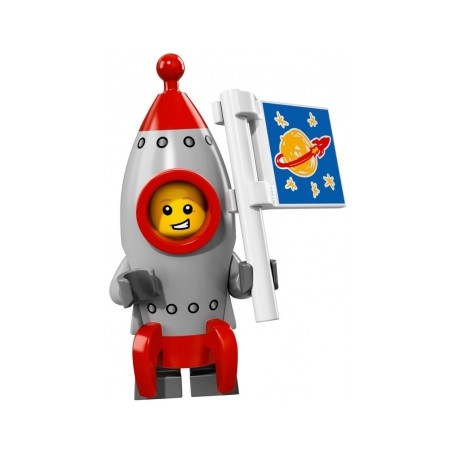 LEGO Minifigure Serie 17 71018 Ragazzo travestito da razzo