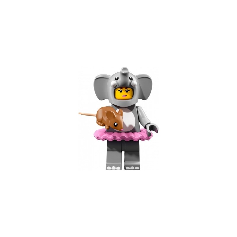 LEGO Minifiguren Serie 18 71021 Mädchen im Elefantenkostüm