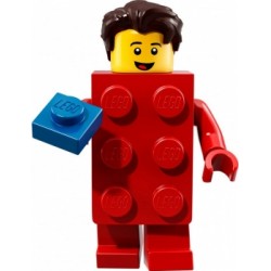 LEGO Minifiguren Serie 18 71021 Mann im LEGO-Stein-Kostüm