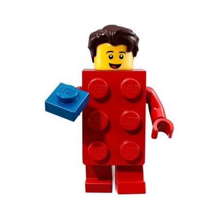 LEGO Minifigure Serie 18 71021 Uomo travestito da mattoncino LEGO