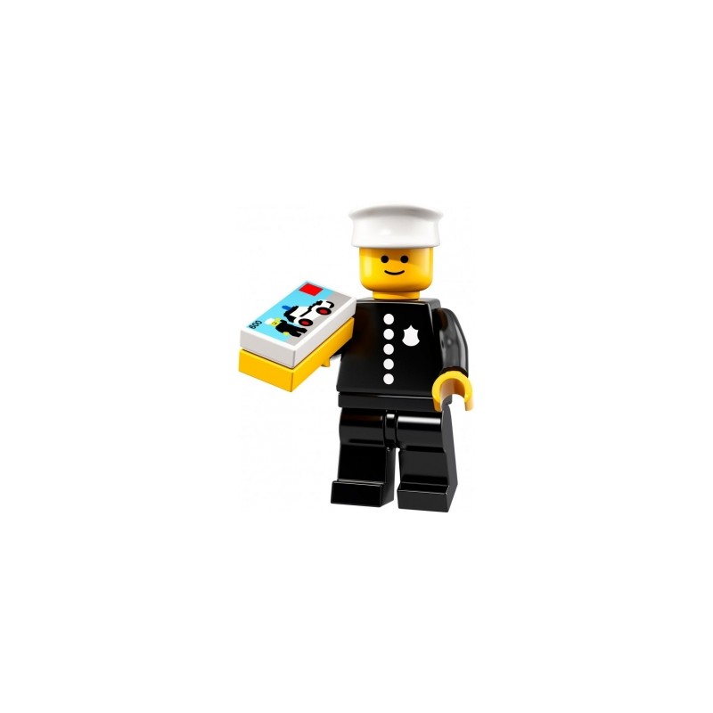 LEGO Minifigure Serie 18 71021 Poliziotto del 1978