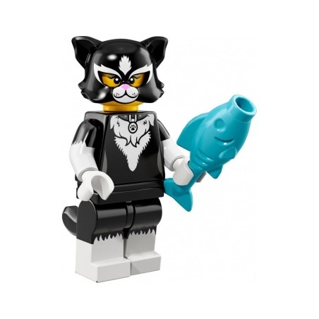 LEGO Minifigure Serie 18 71021 Ragazza travestita da gatto