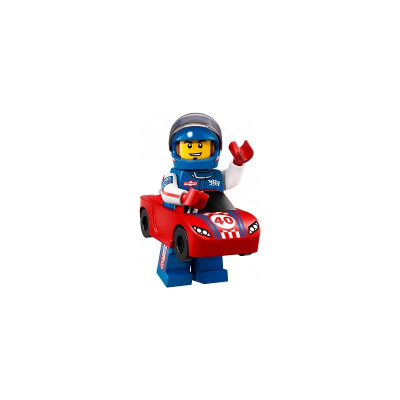 LEGO Minifiguren Serie 18 71021 Mann im Rennwagenkostüm