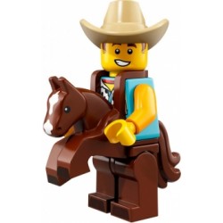 LEGO Minifiguren Serie 18 71021 Mann im Cowboykostüm